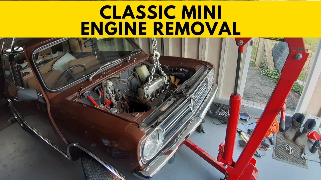Classic Mini Engine Removal
