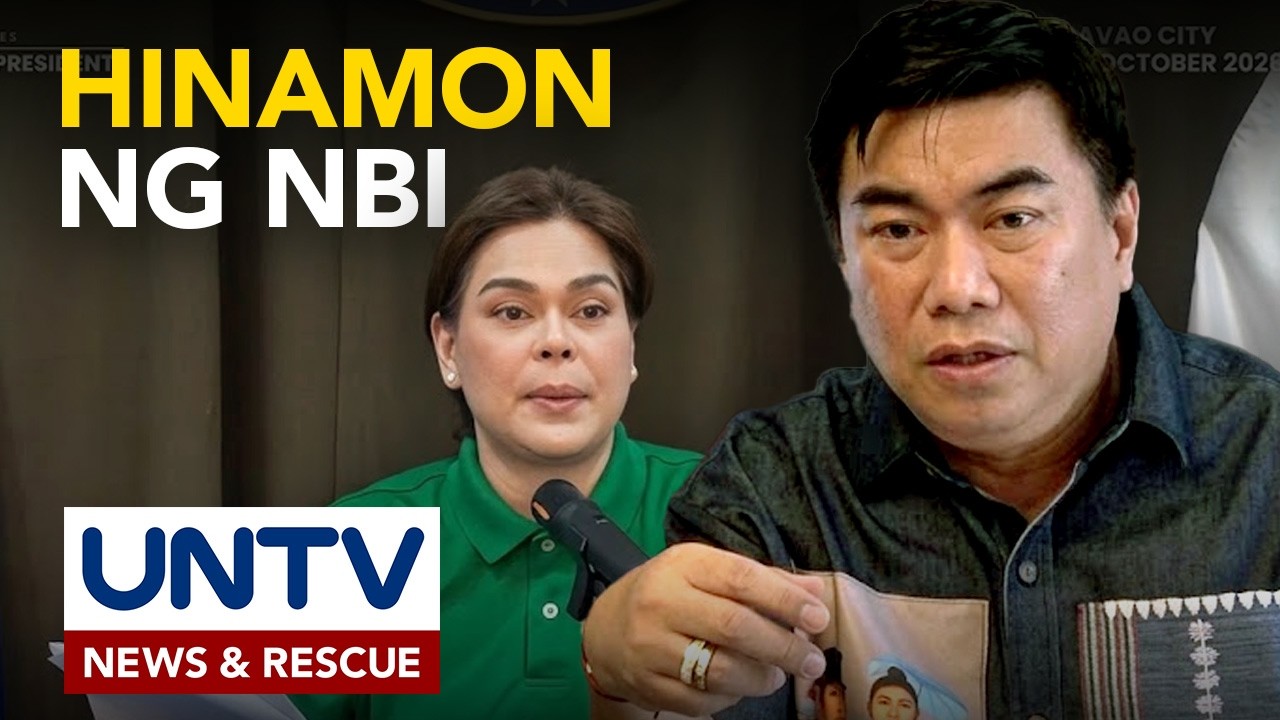 NBI, hinamon si VP Sara na patunayan ang umano&rsquo;y perjury violation ni Gracioso