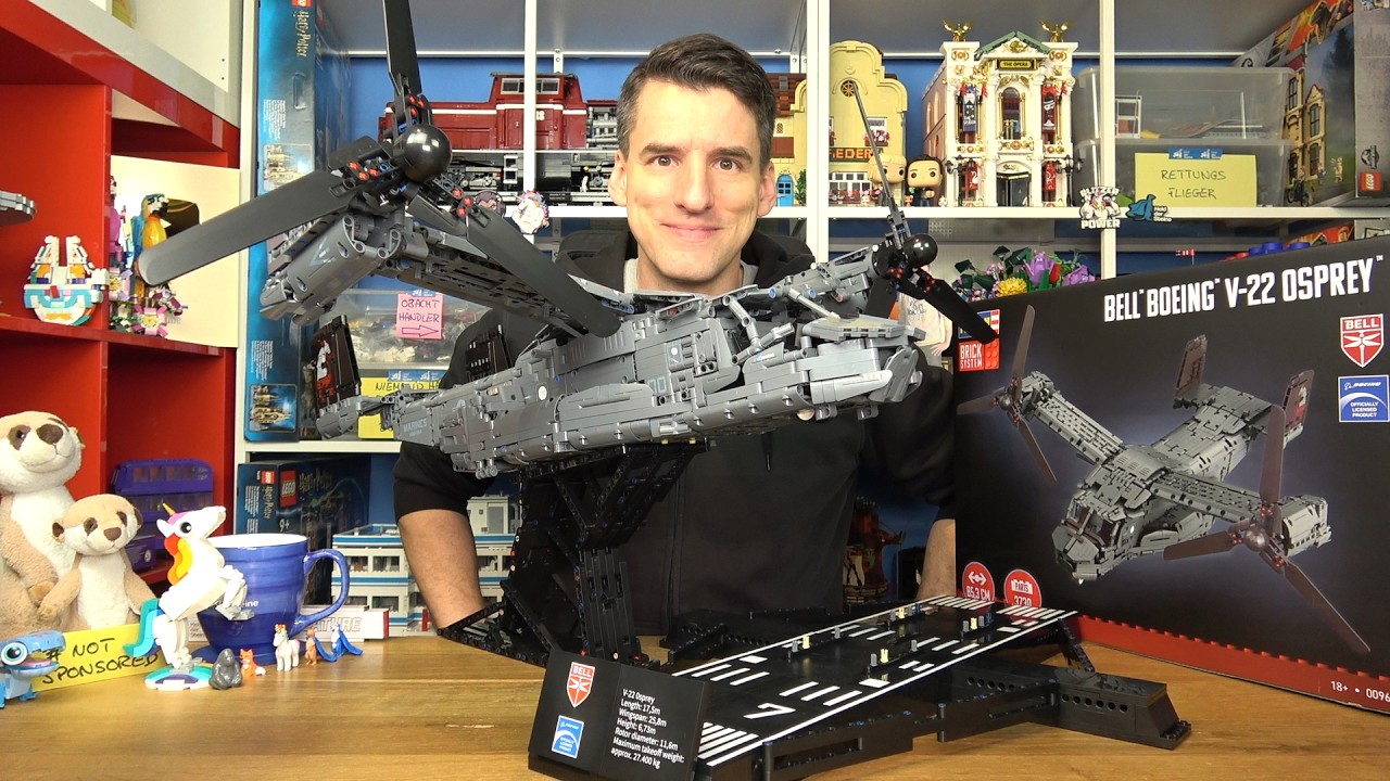 Was Lego nie geschafft hat: Revell&reg; Brick System 961 Bell Boeing V-22 Osprey