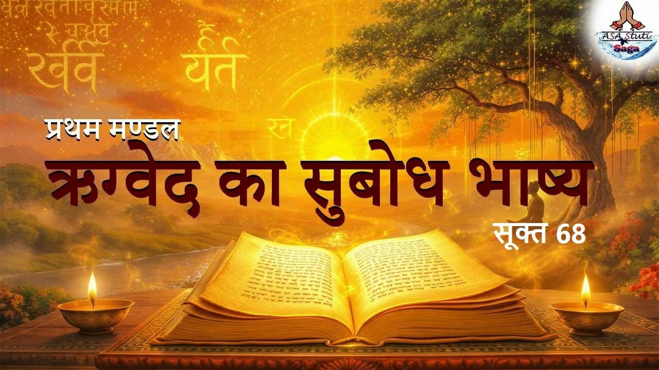 ऋग्वेद, मण्डल 1, सूक्त 68 | Rigveda, Mandala 1, Sukta 68 (Subodh Bhashya) | ASA Stuti