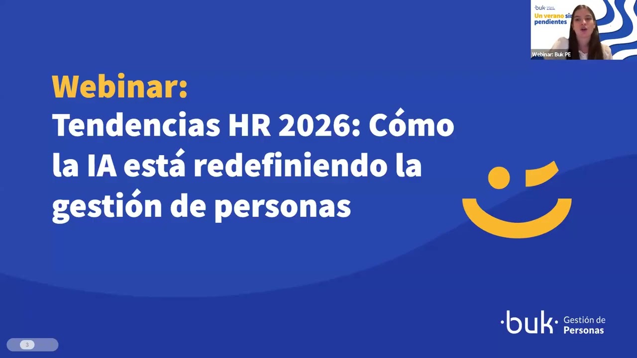 Webinar: Tendencias HR 2026: Cómo la IA está redefiniendo la gestión de personas