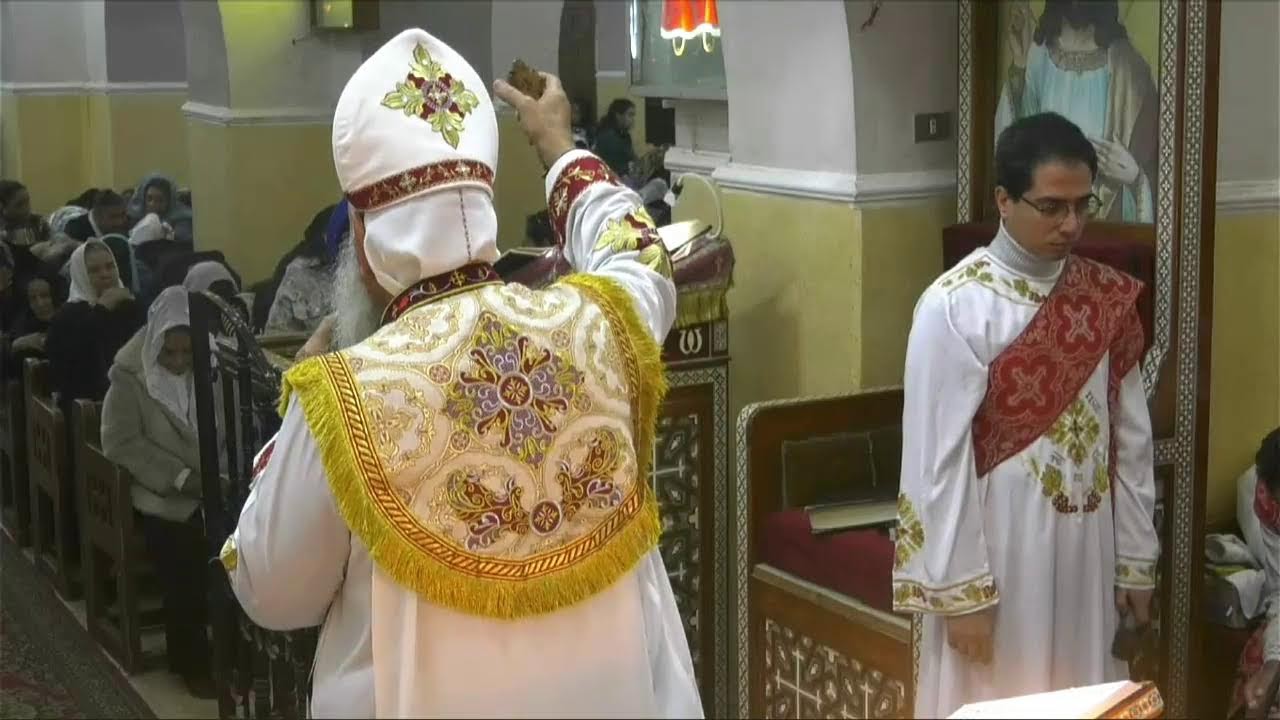 لقان عيد الغطاس من كنيسة الشهيدة دميانة  قنا    2026/1/19