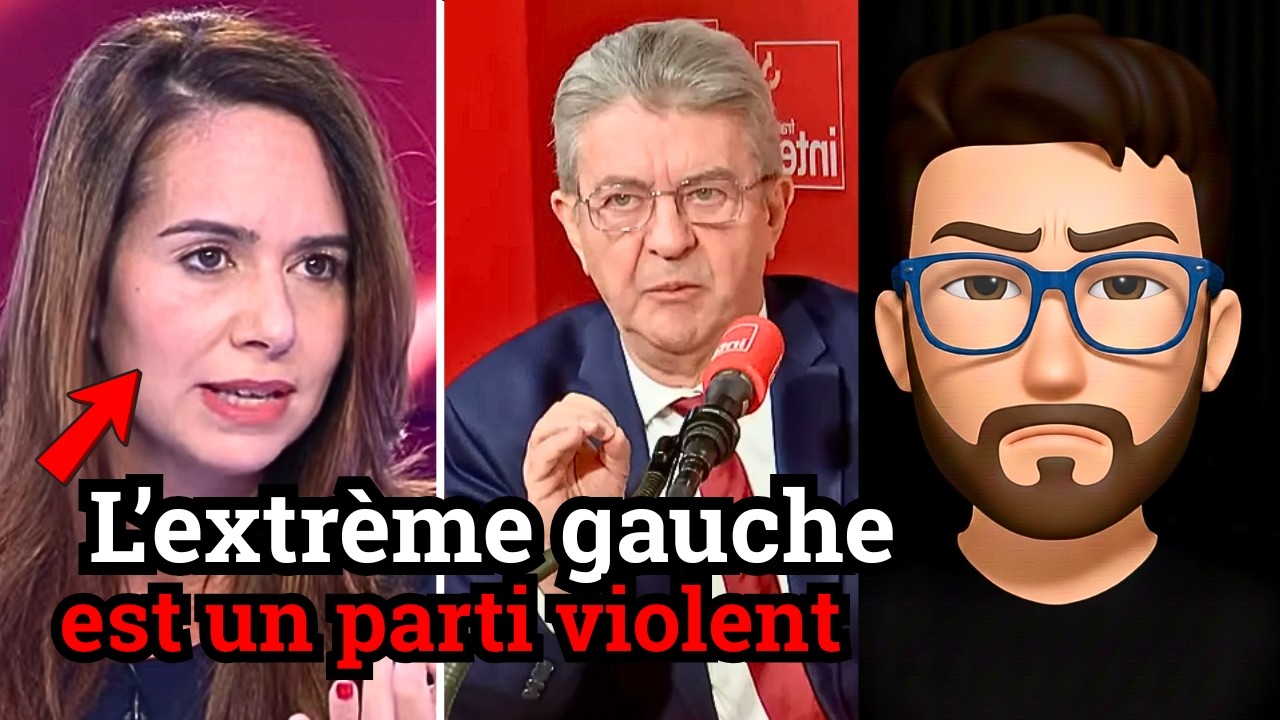 Elle balance la vérité sur l'extrême gauche, le journaliste tente de l'empêcher...