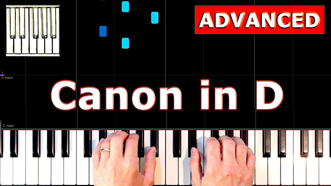 Canon in D - Pachelbel - Piano Tutorial EASY