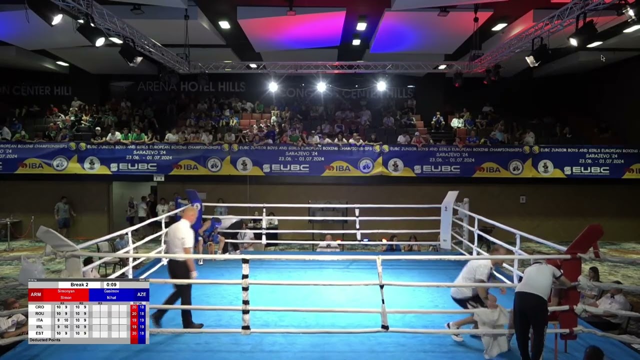 Simon Simonyan (ARM) - Nihat Gasimov (AZE) | 48 kg FINAL EUBC U16