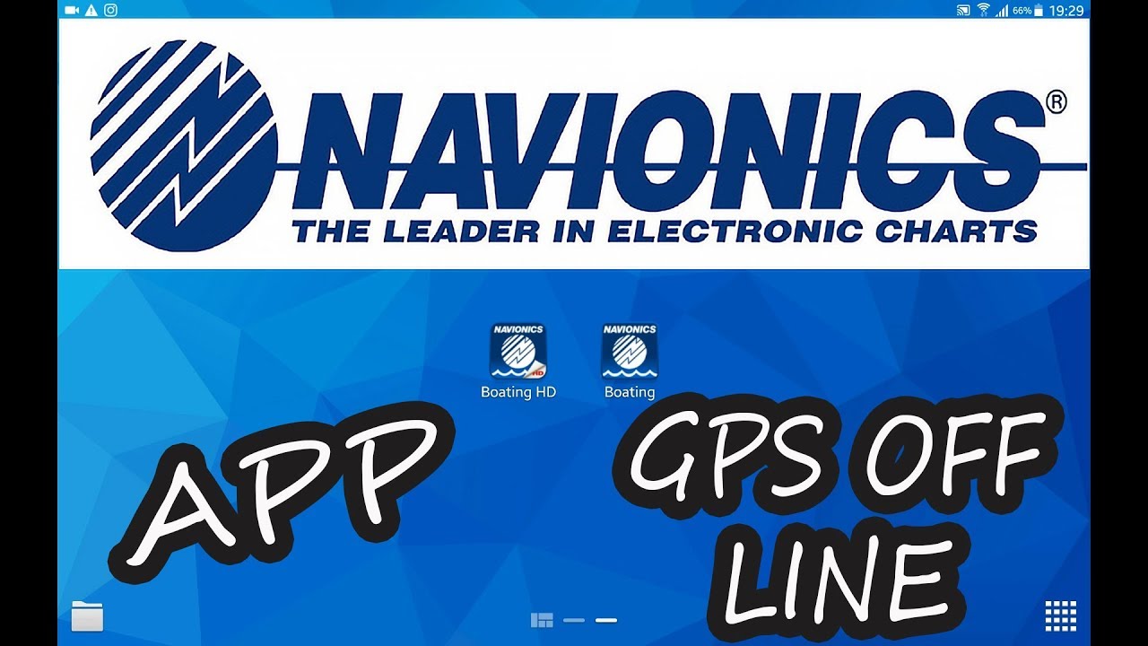 Aplicativo APP GPS Off Line com Carta Náutica Navionics Boating - IOS ou Android