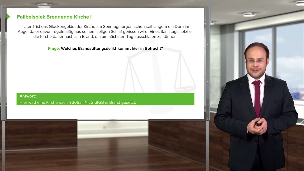 Strafrecht I Einf&uuml;hrung, Systematik der Brandstiftungsdelikte I RA Stefan Koslowski