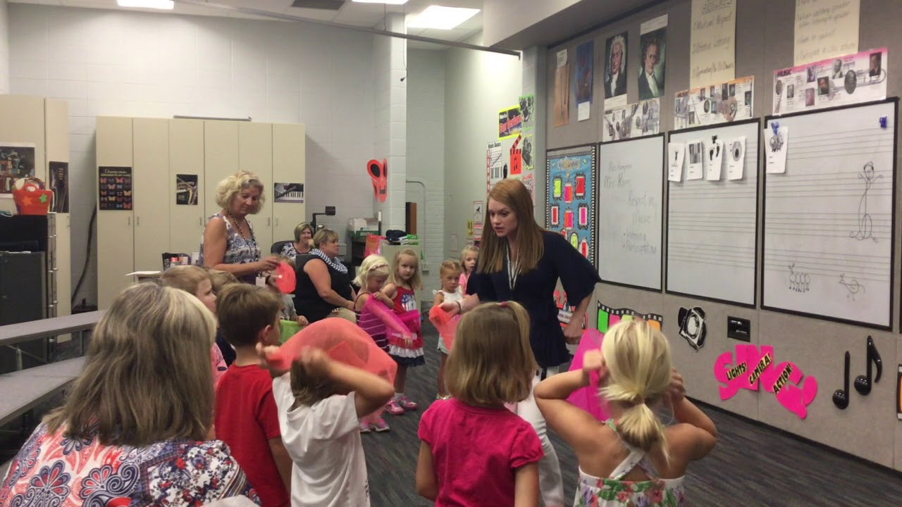 Preschool Scarf Activity