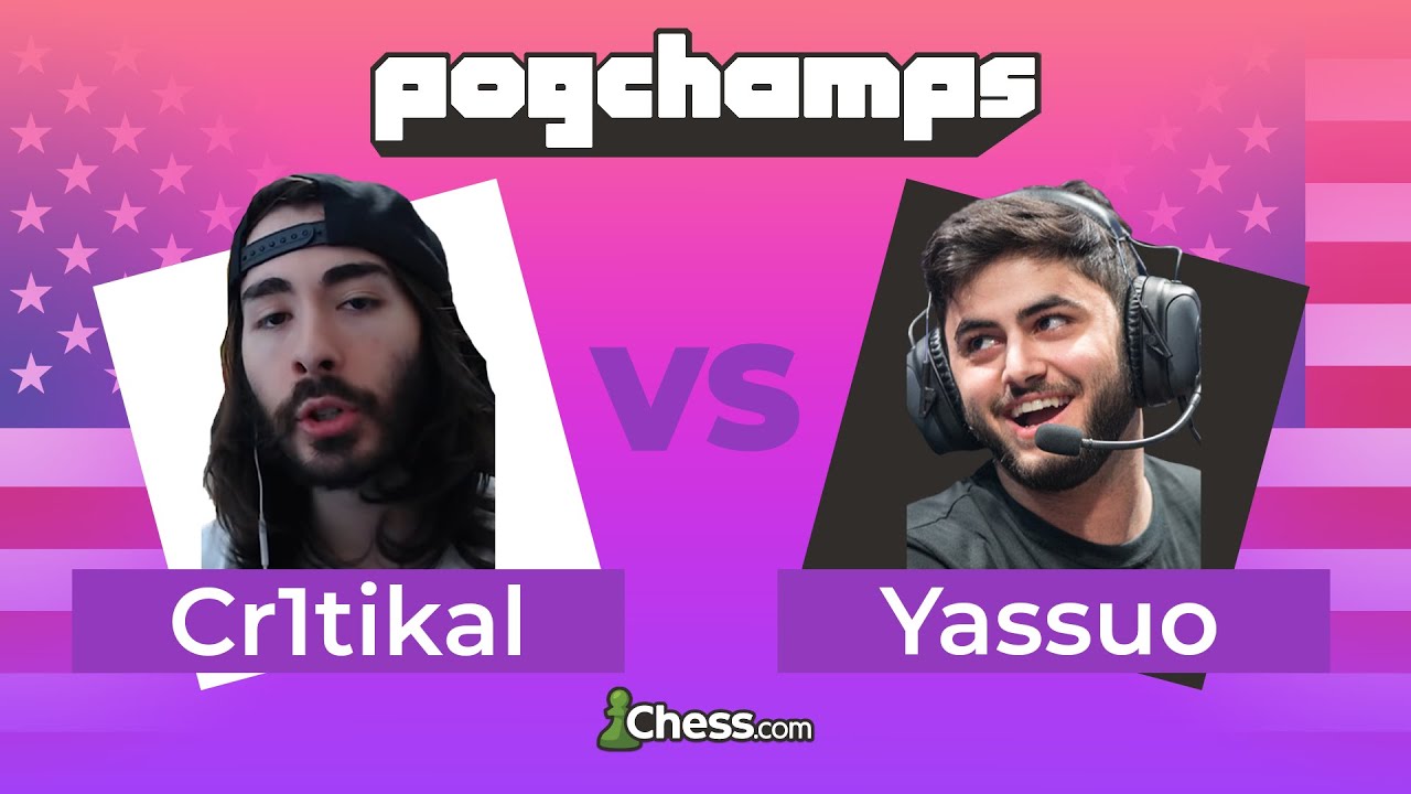 @Yassuo Finds a KILLER Fork vs @penguinz0 | Chess.com PogChamps Consolation Quarterfinals