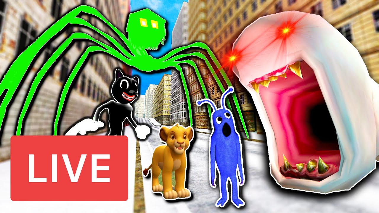RUNNING FROM TERRIFYING THINGS!! (gmod nextbot live)