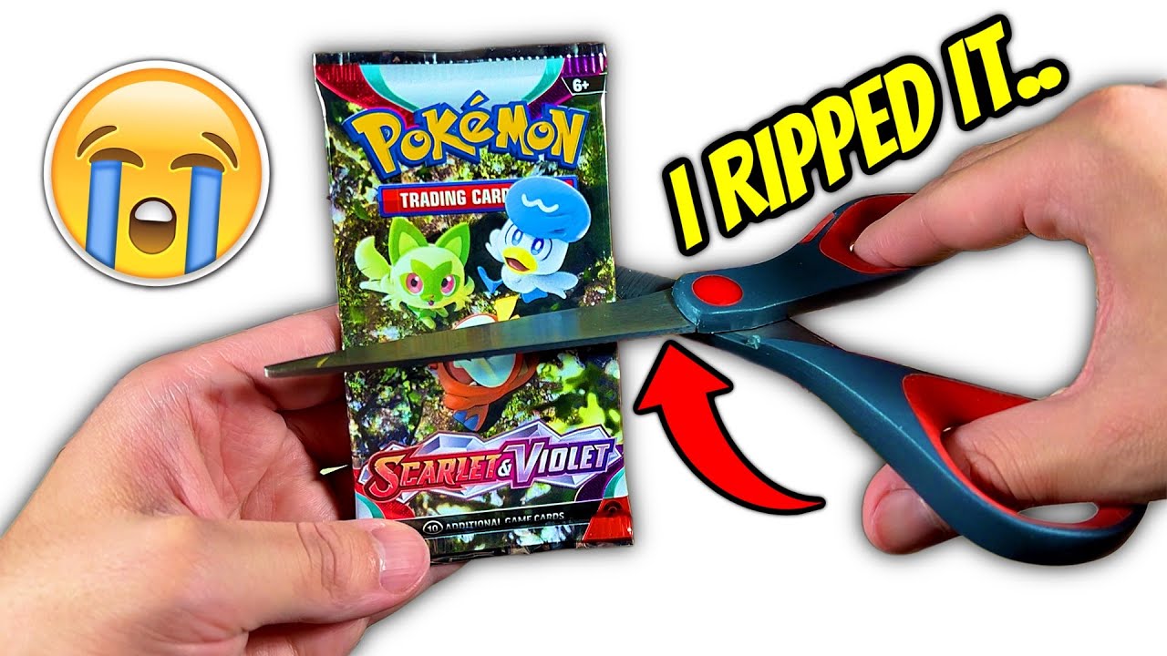 I JUST RIPPED THE RAREST POKEMON CARDS FROM SCARLET & VIOLET IN THIS CHALLENGE OPENING!