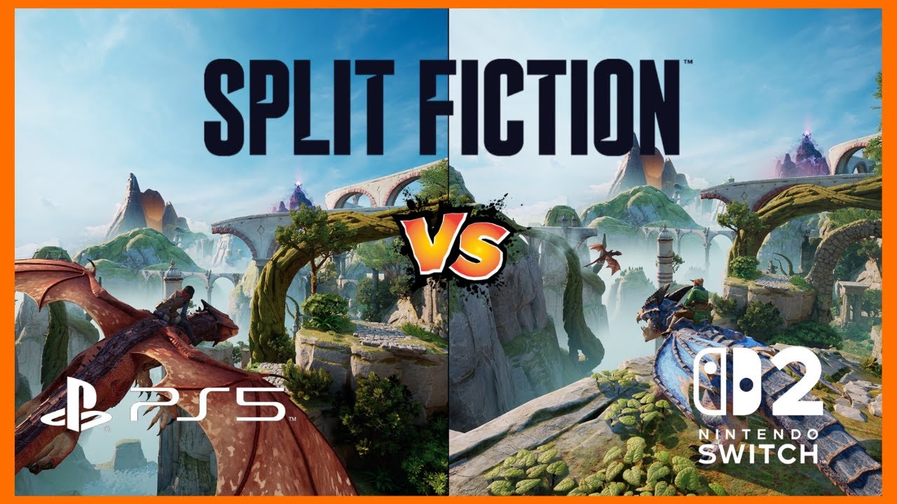 Split Fiction: Comparativa Gráfica PS5 vs Switch 2 | ¿Cuál luce mejor?