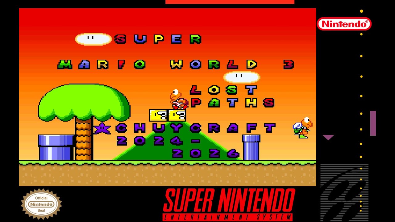 Lost Paths (V1.2.1) (2024-2026) SMW Hack Longplay