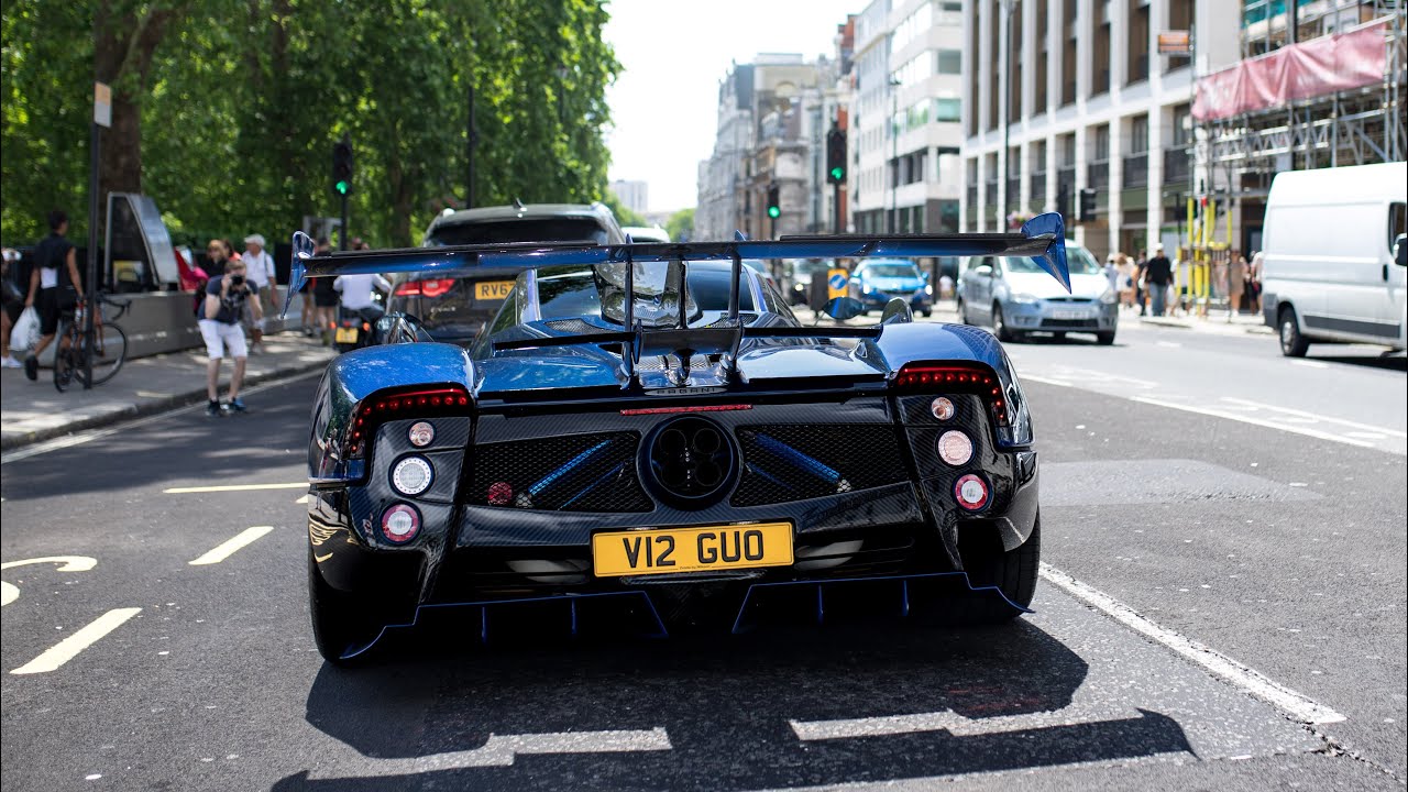$5Million Pagani Zonda 760 and Carrera GT Tunnel Runs