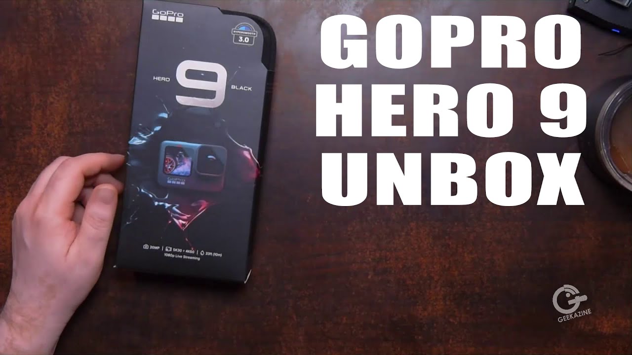 Unboxing the GoPro HERO 9
