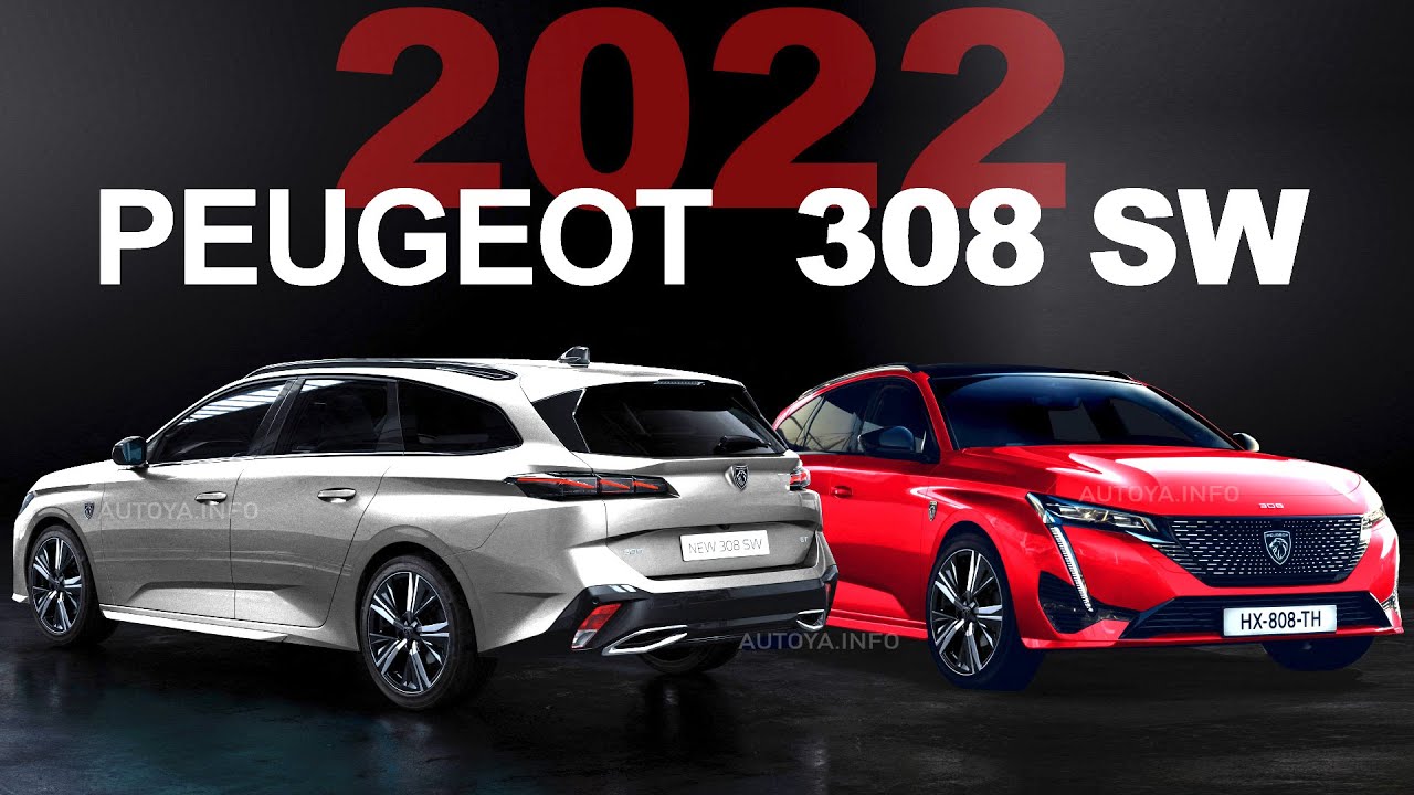 All-New 2022 Peugeot 308 SW - Officially Unveiled as Estate 2021 Model with GT-Line
