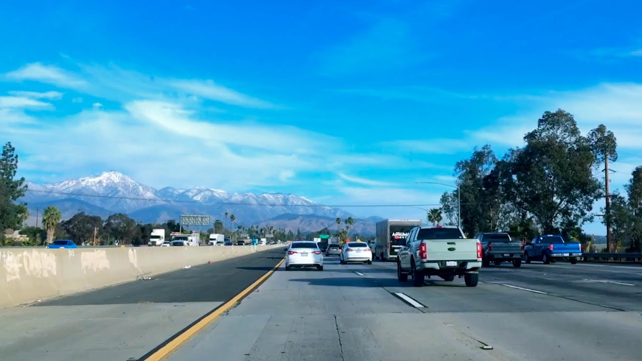 Bakersfield, CA to Brawley, CA - High Speed Driving Video