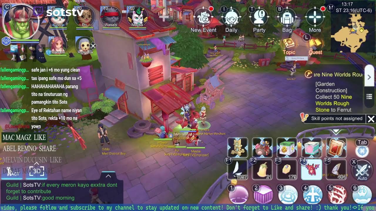 [ROMC GLOBAL] [POV] Day 128 WARLOCK 100% pure F2P, GUIDE AND PROGRESS!  - LIVESTREAM