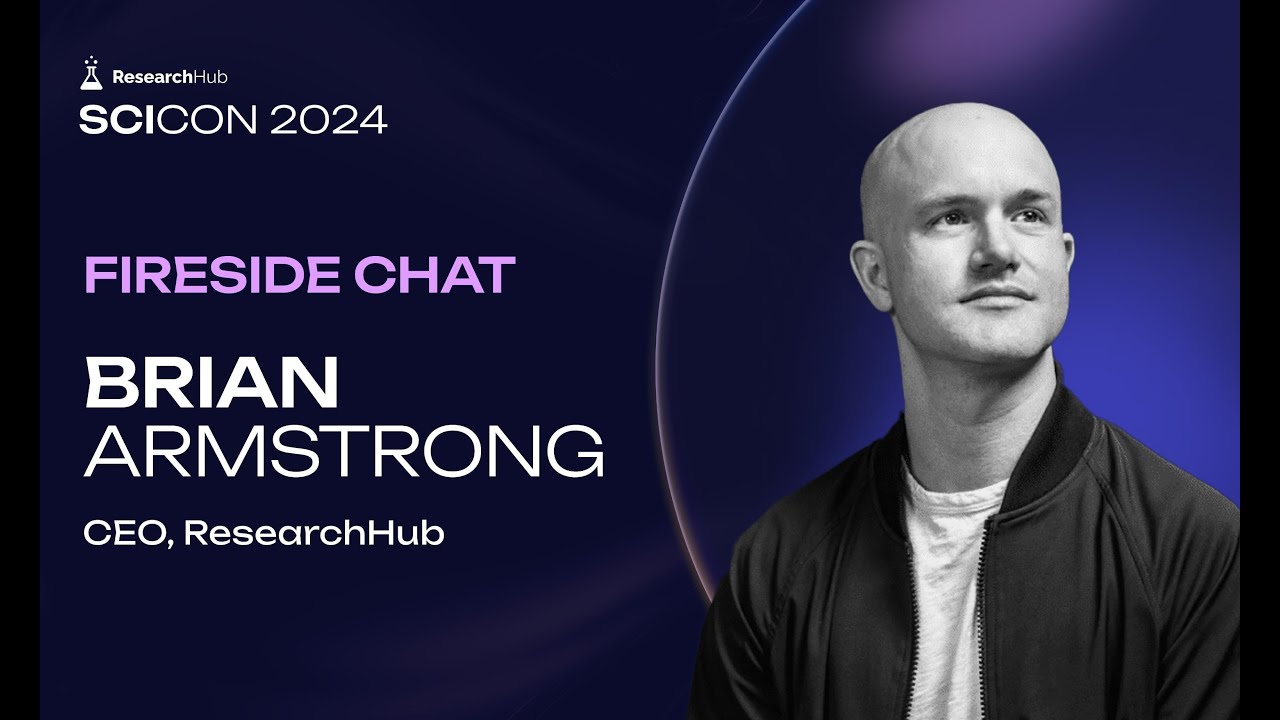 Fireside Chat with Brian Armstrong and Patrick Joyce – SciCon 2024