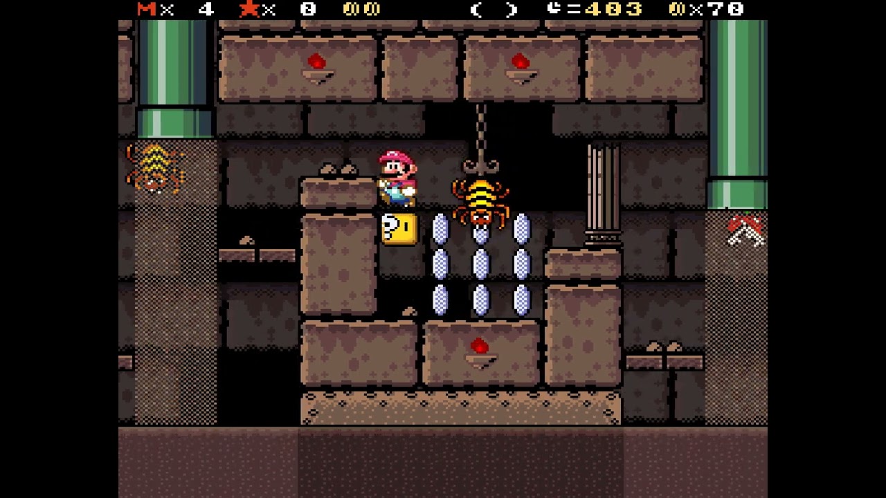 Mario's Quest: The Return of the MegaKoopas (World 2-4: Cobweb Bunkers)