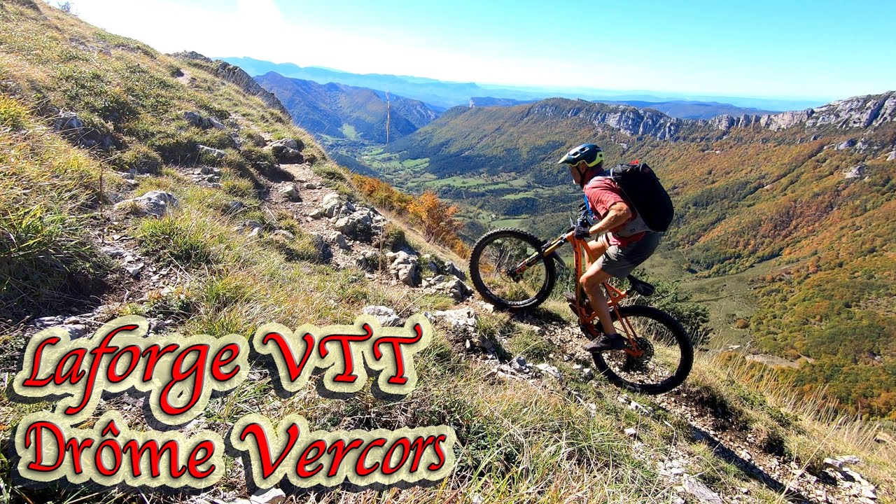 49. Drôme Vercors - Omblèze - Tête de la Dame - All Mountain - MTB - VTT - Enduro