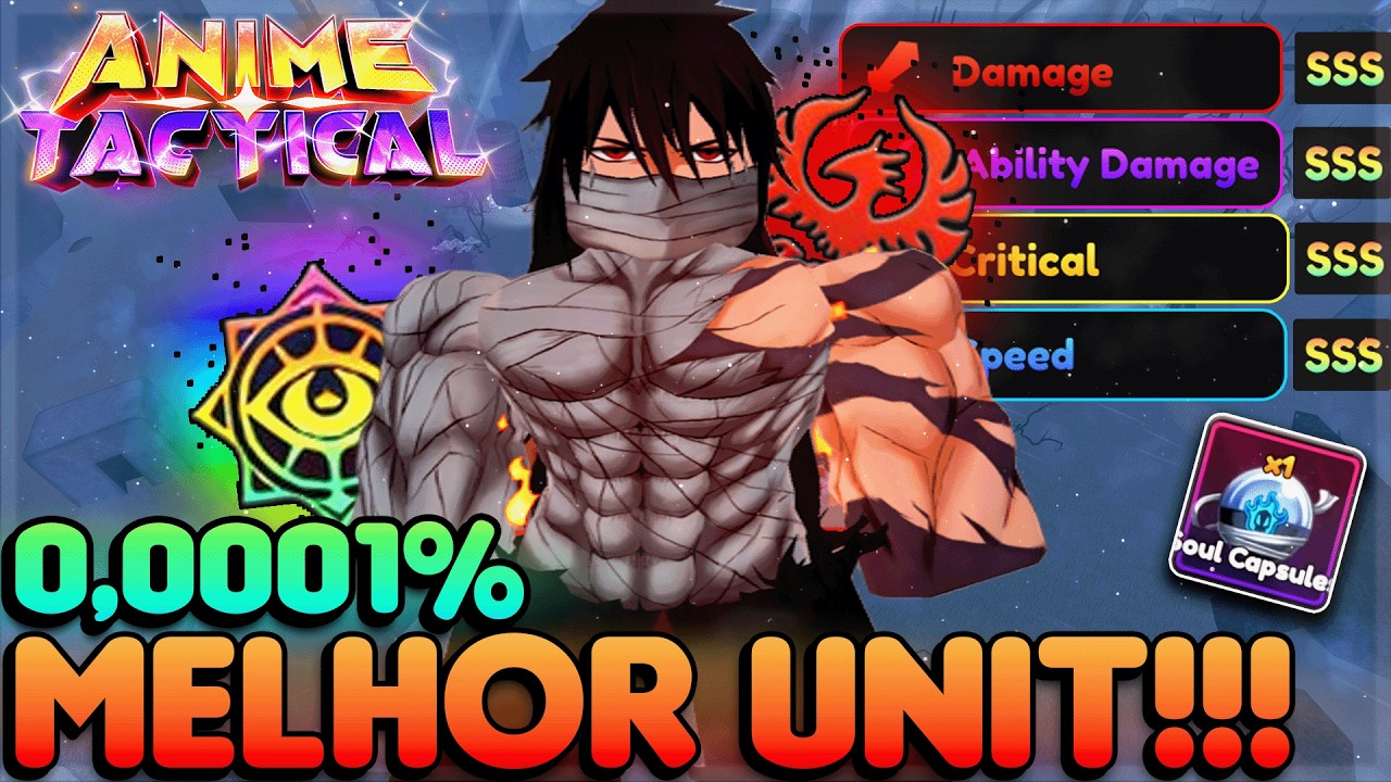 PEGUEI O PERSONAGEM MAIS RARO DO ANIME TACTICAL!!! 0,0001% (MUITO BOM!)