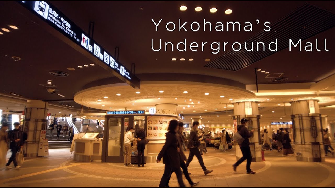 横浜駅地下街散歩 /Yokohama&rsquo;s Underground Mall walk【4K】
