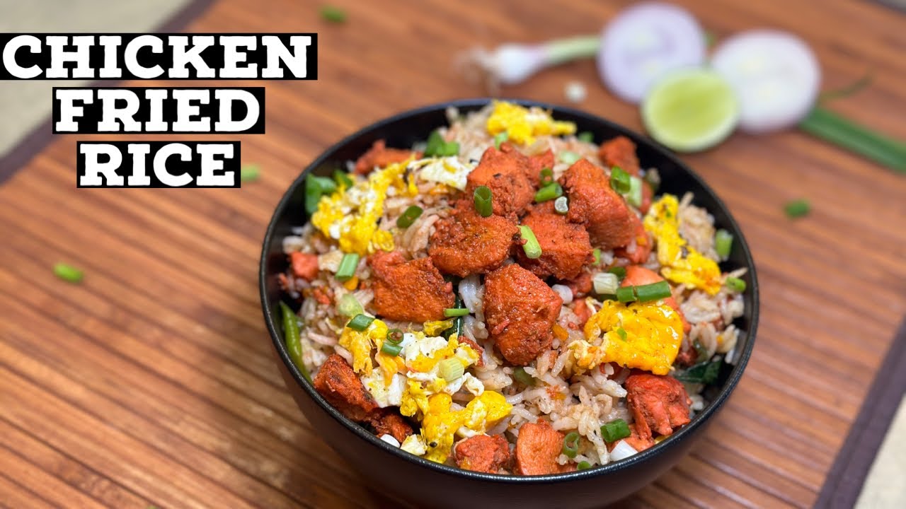 Restaurant Style Chicken Fried Rice In Telugu - Easy Chicken Fried  Rice By Powerchef Pranav