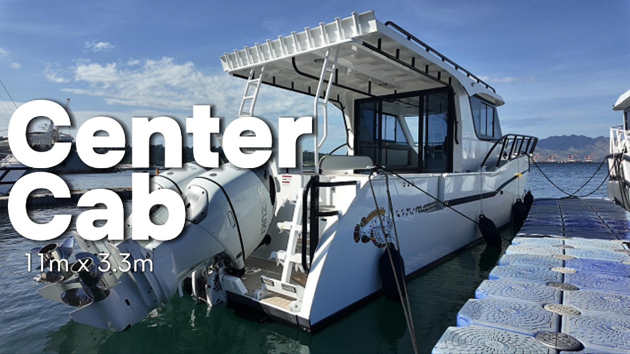 Roger's Craft --11m x 3.3m Center Cab Turn Key Package Boat