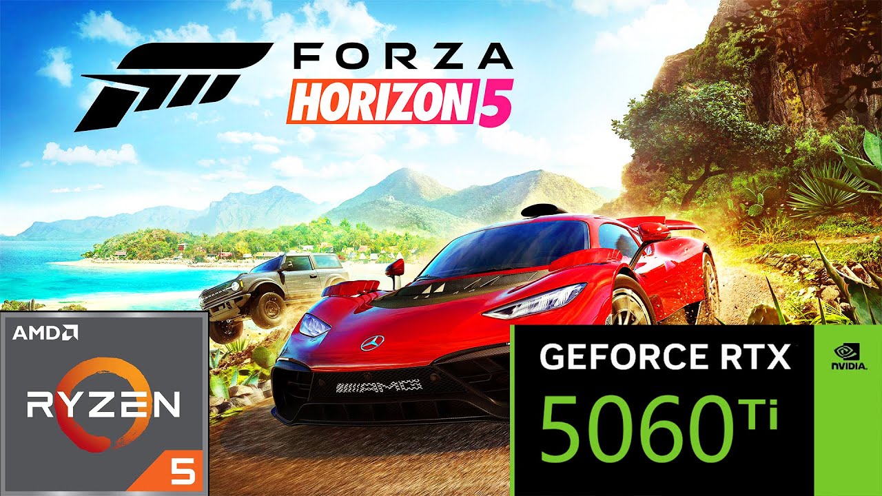 Forza Horizon 5 | RTX 5060Ti | Extreme setting + Ray Tracing