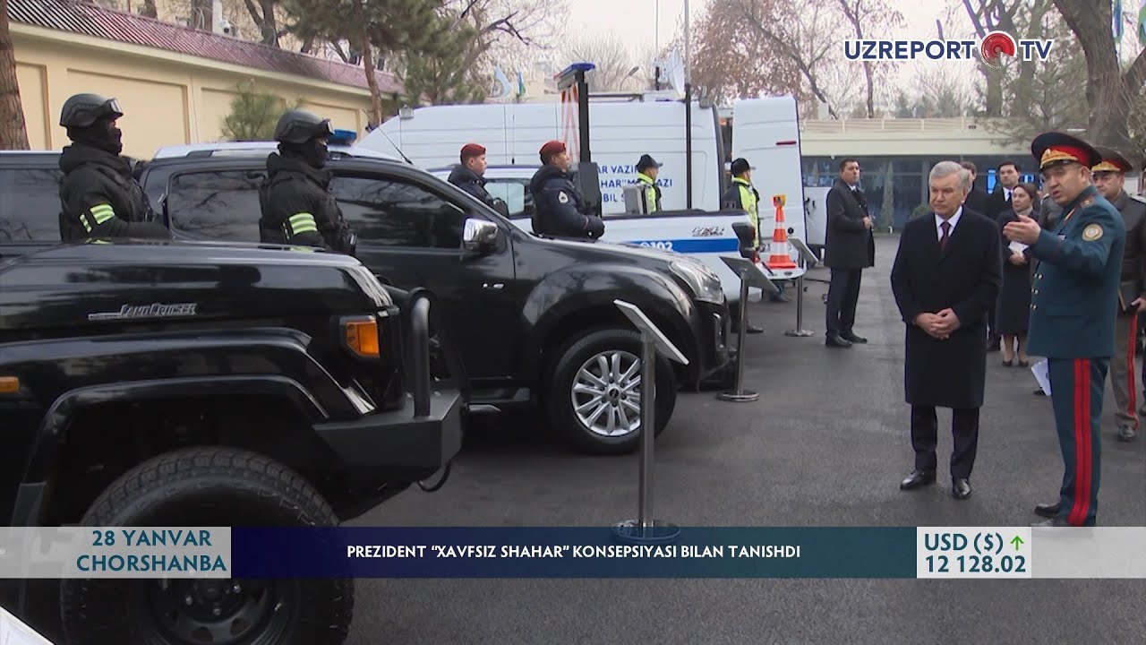 Prezident “Xavfsiz shahar” konsepsiyasi bilan tanishdi