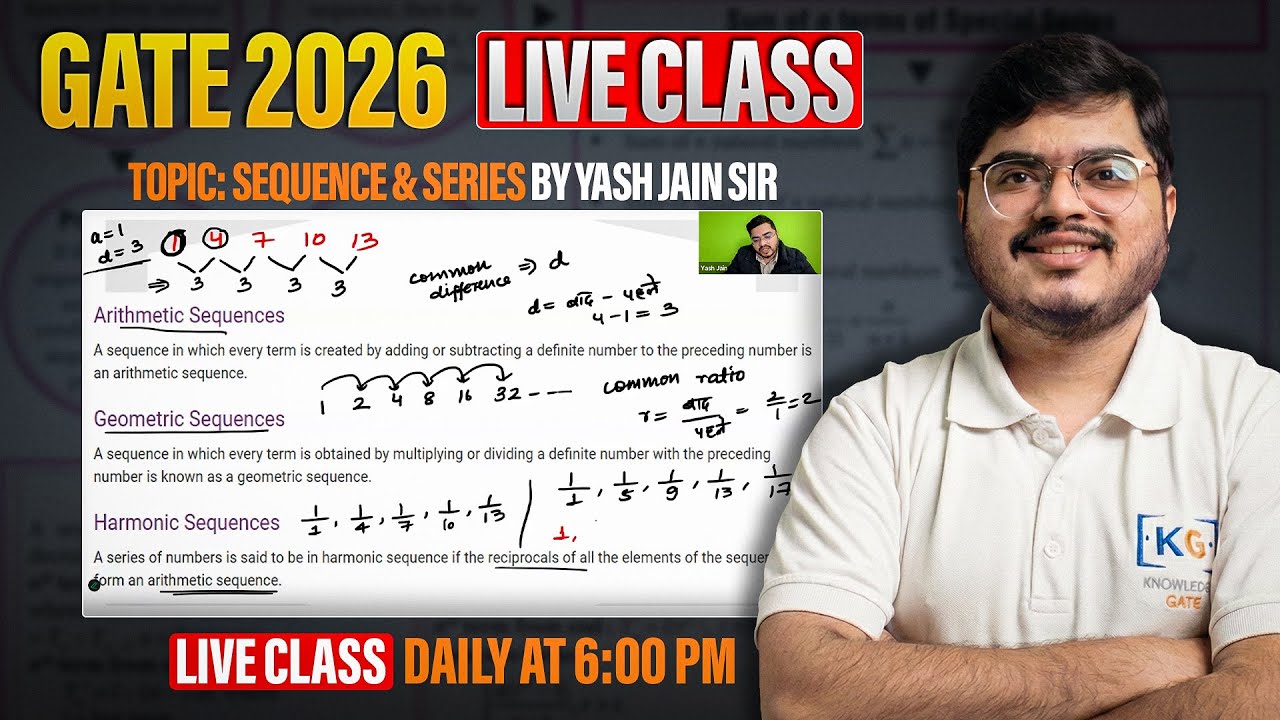 General Aptitude for GATE 2026 by Yash Sir | Complete Course + PYQs + Tricks