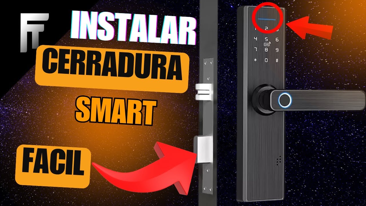 ✅cerradura inteligente digital para puertas de entrada principal de aluminio,herrería o madera