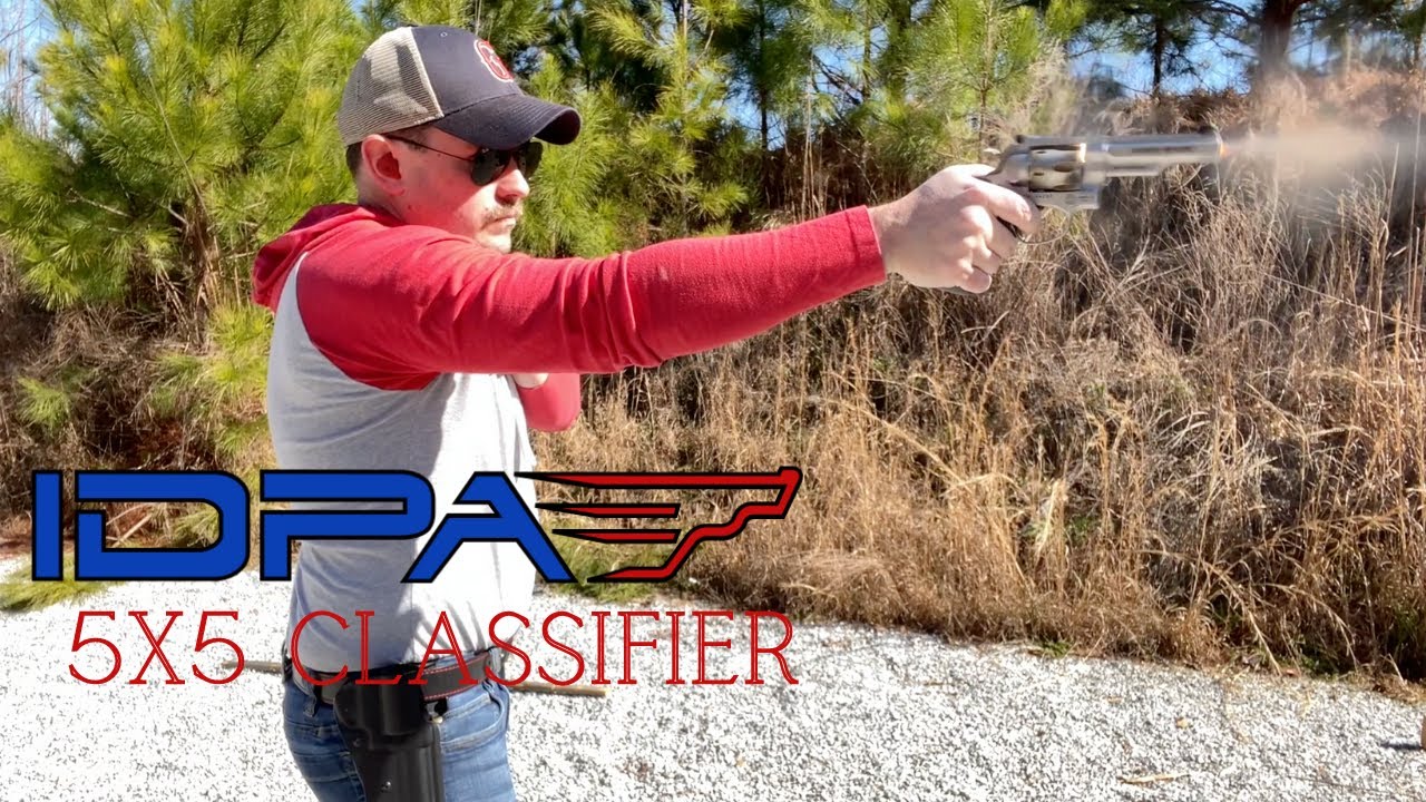 IDPA 5x5 Classifier, Revolver Master Class