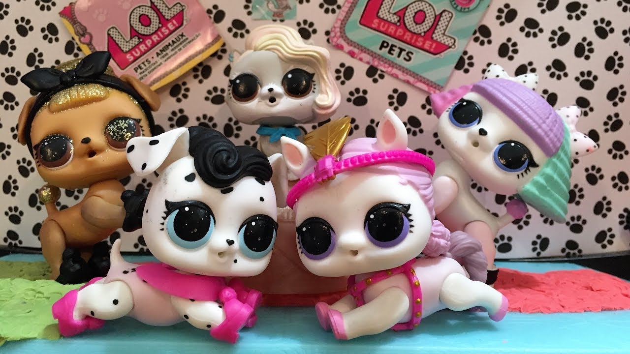 💦 LOL Surprise! | Color Change Pet Show | Stop Motion Video 💙💦