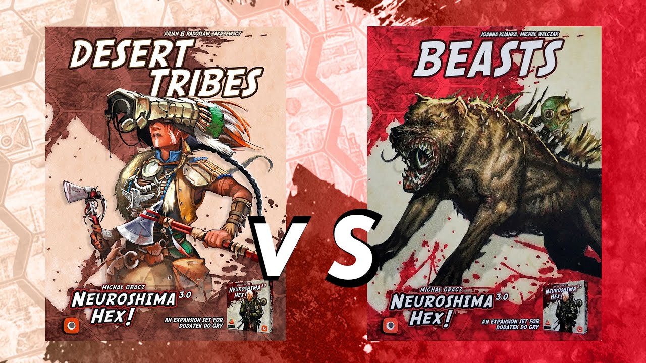 Bestie vs Ludzie Pustyni Neuroshima Hex 3.0 Rozgrywka 34