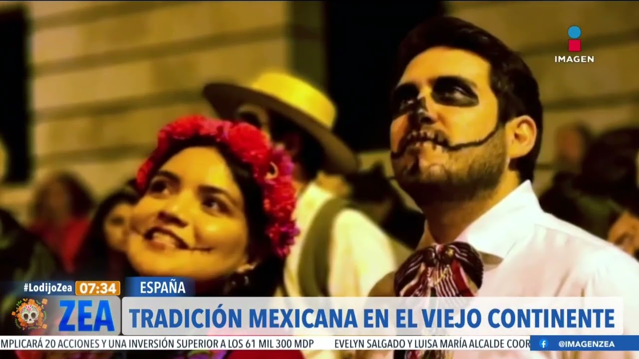 Tradición mexicana de Día de Muertos llega a Madrid, España | Noticias con Francisco Zea