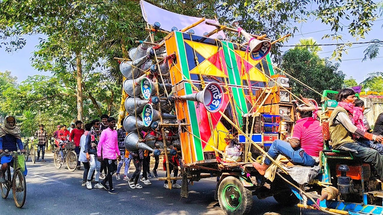 10ই জানুয়ারি কুরমুন পিকনিকে রাজ সাউন্ড রোড পজিশন করে বেরিয়ে আসছে দেখো বন্ধরা 🔥Raj Sound Road Show 