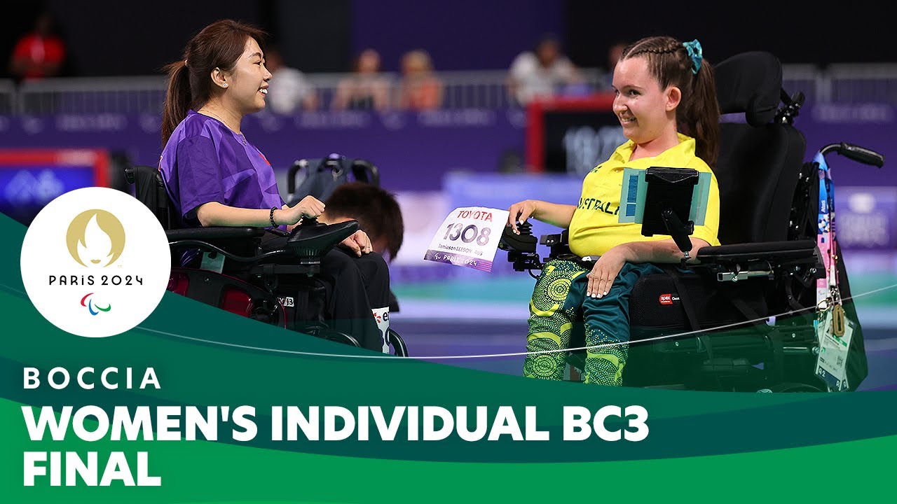 Yuen Kei Ho Wins Gold to Hong Kong in Women's Individual BC3 Final | Boccia - Paris 2024 Paralympics