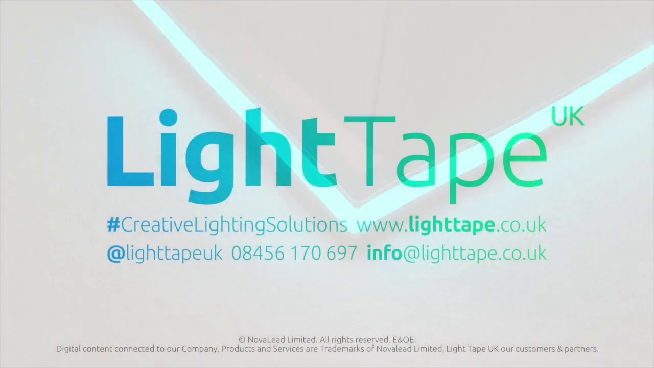 Light Tape Plinth Lighting Installation Demonstration