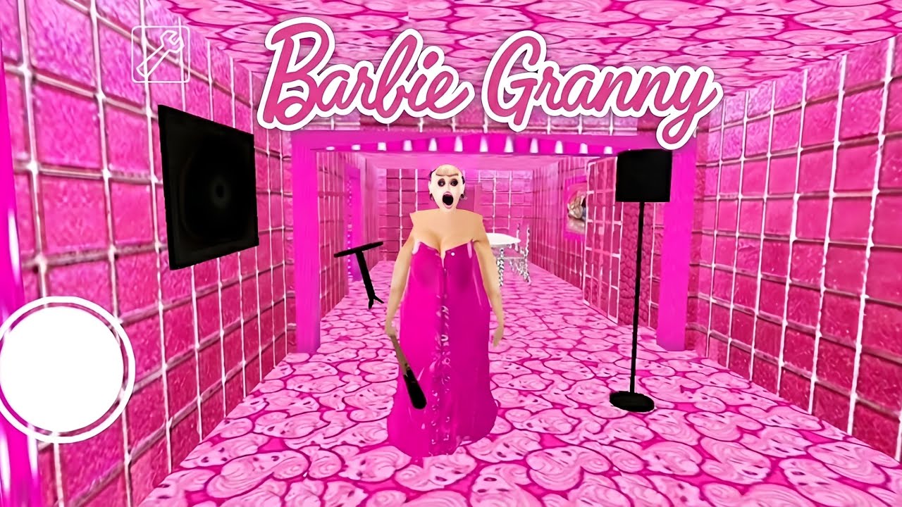 🌈Granny ❤️✨Meets Barbie in a Crazy Horror House! 🎀🧓Something strange is happening inside utashu🍆