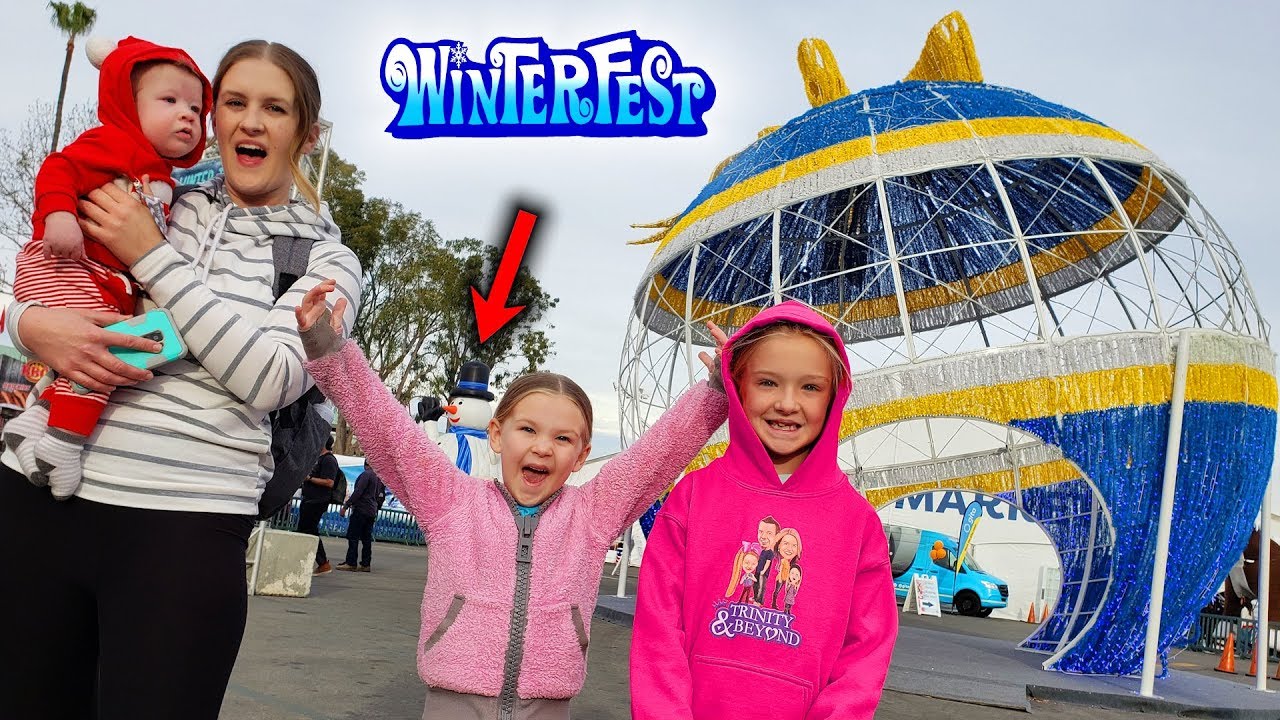 WinterFest 2019! Trinity Rides Roller Coaster That Breaks Down!!!