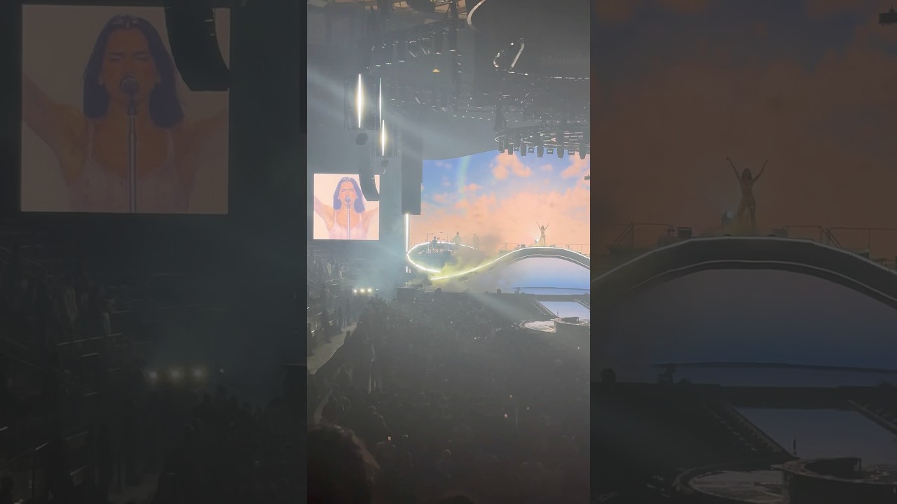 Dua Lipa performing Happy For You - RADICAL OPTIMISM TOUR 