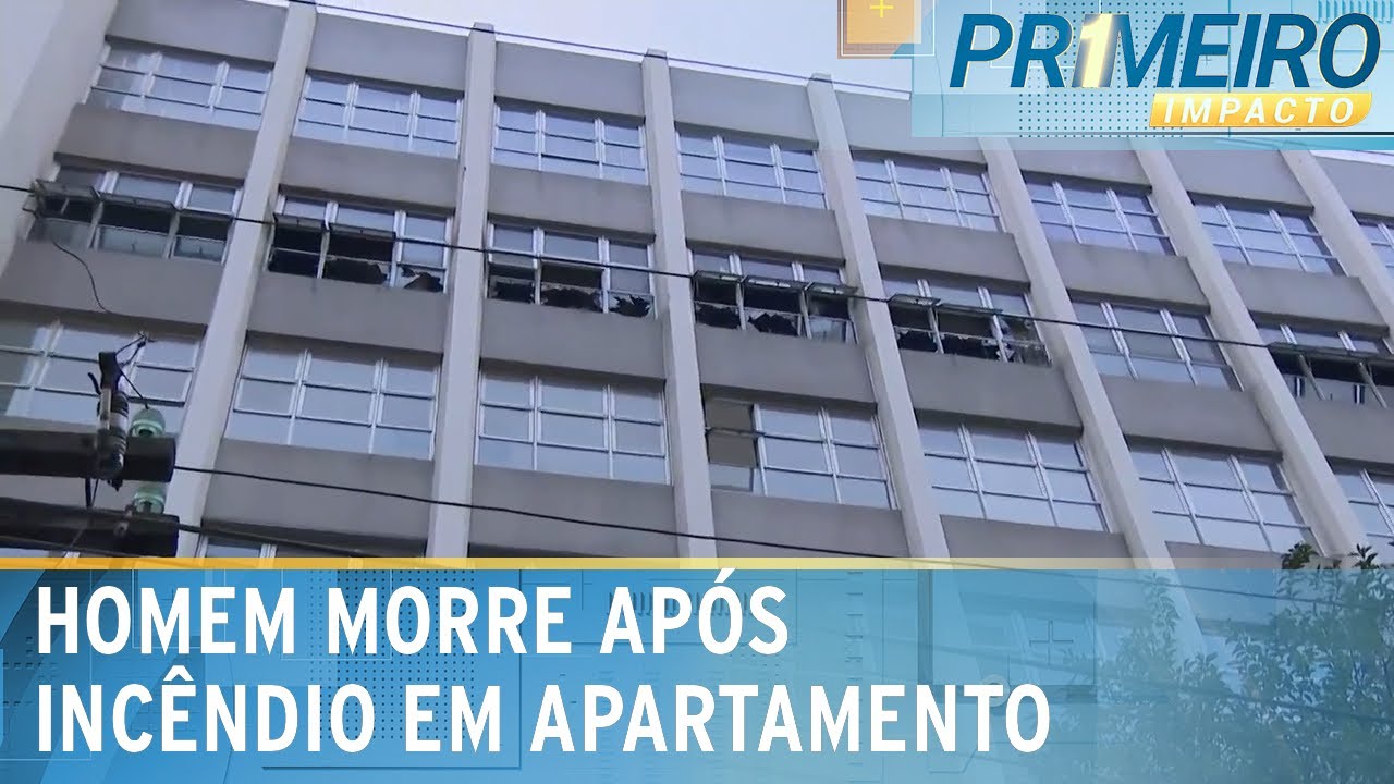 Velas em quarto podem ter causado incêndio que matou homem em SP | Primeiro Impacto (02/08/24)