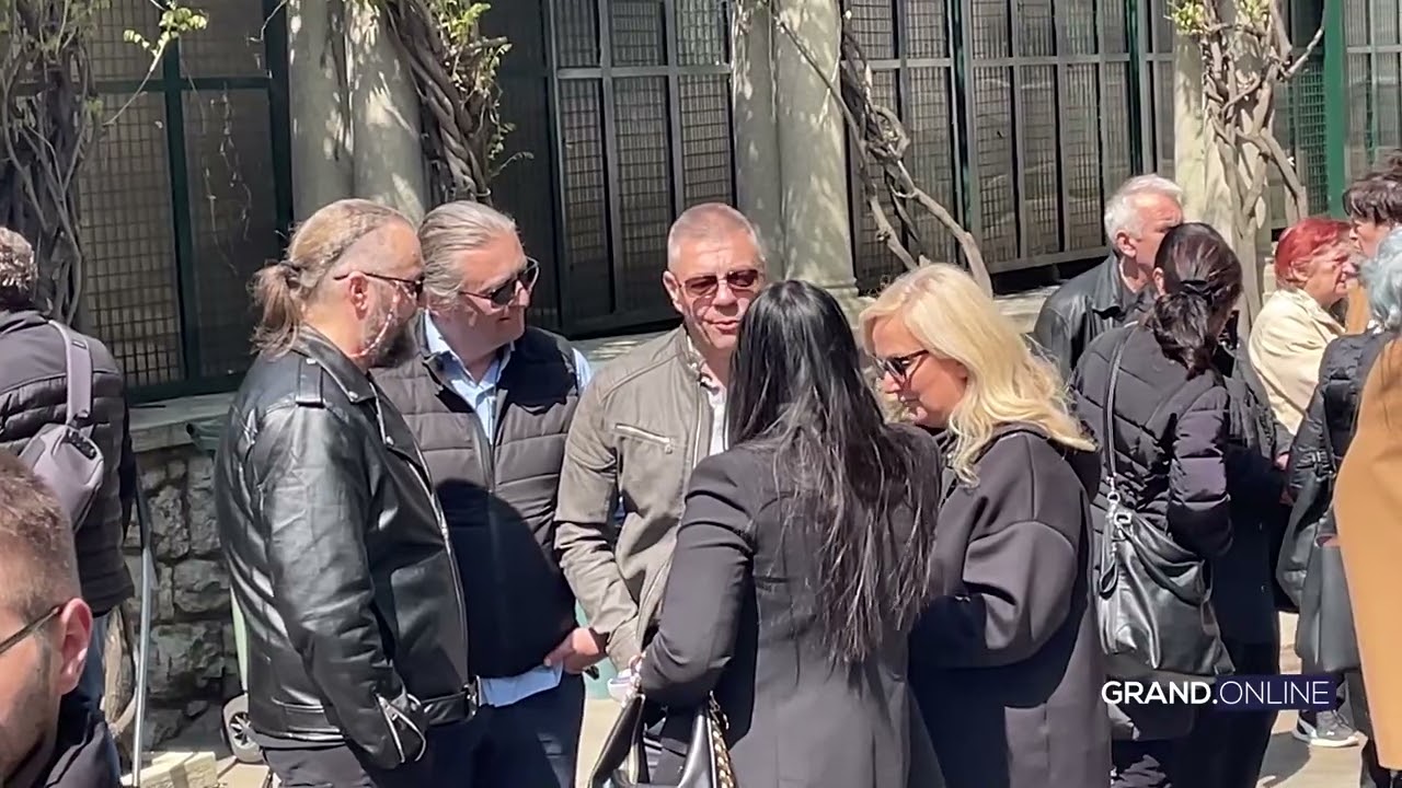 Sahrana Saše Vidića, 27.04.2023, Beograd