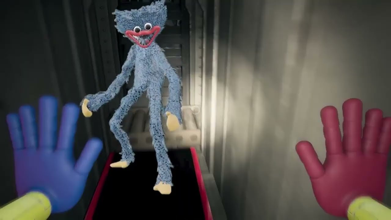 Did you find the real talking Ben in Poppy Playtime? (Huggy Waggie)