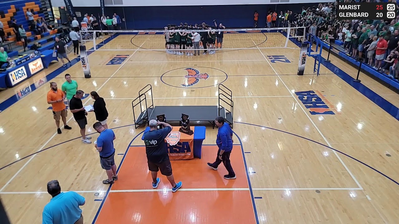 Marist vs. Glenbard West IHSA Varsity Boys Volleyball 2025 Final