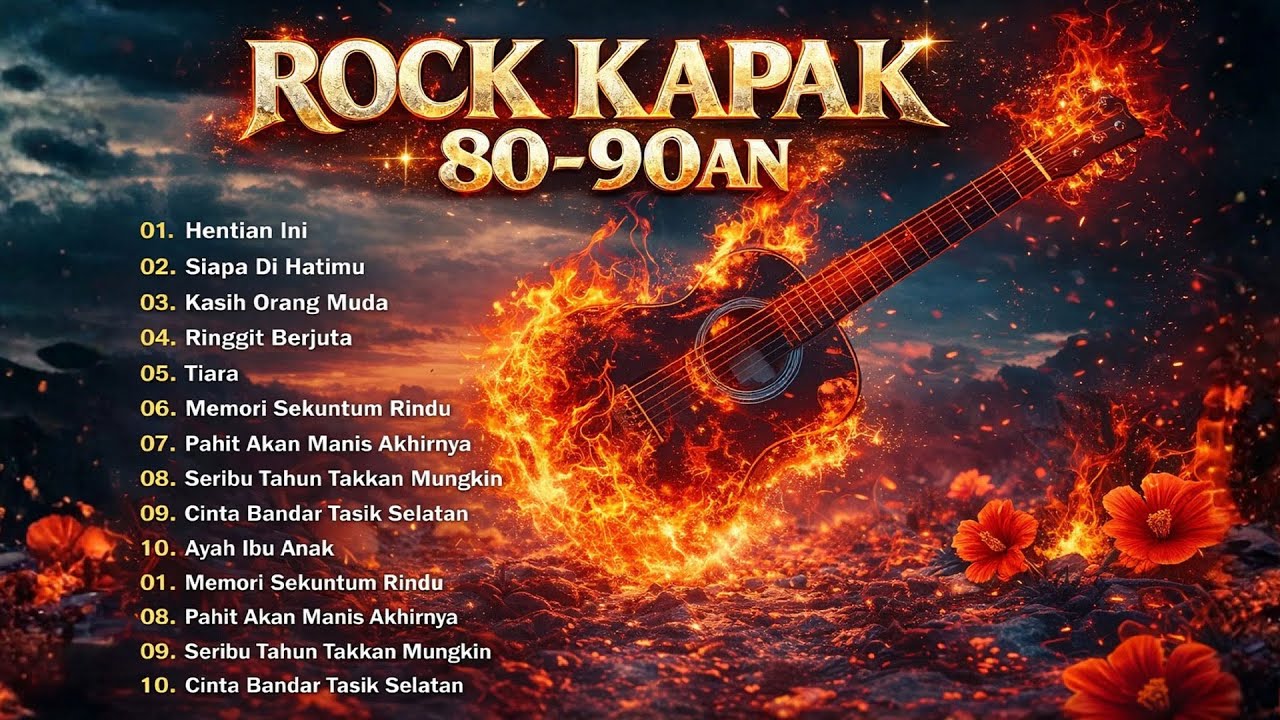 Koleksi Rock Kapak Pilihan 80-90an: Mengenang Zaman Kegemilangan Slow Rock Malaysia 🎸✨