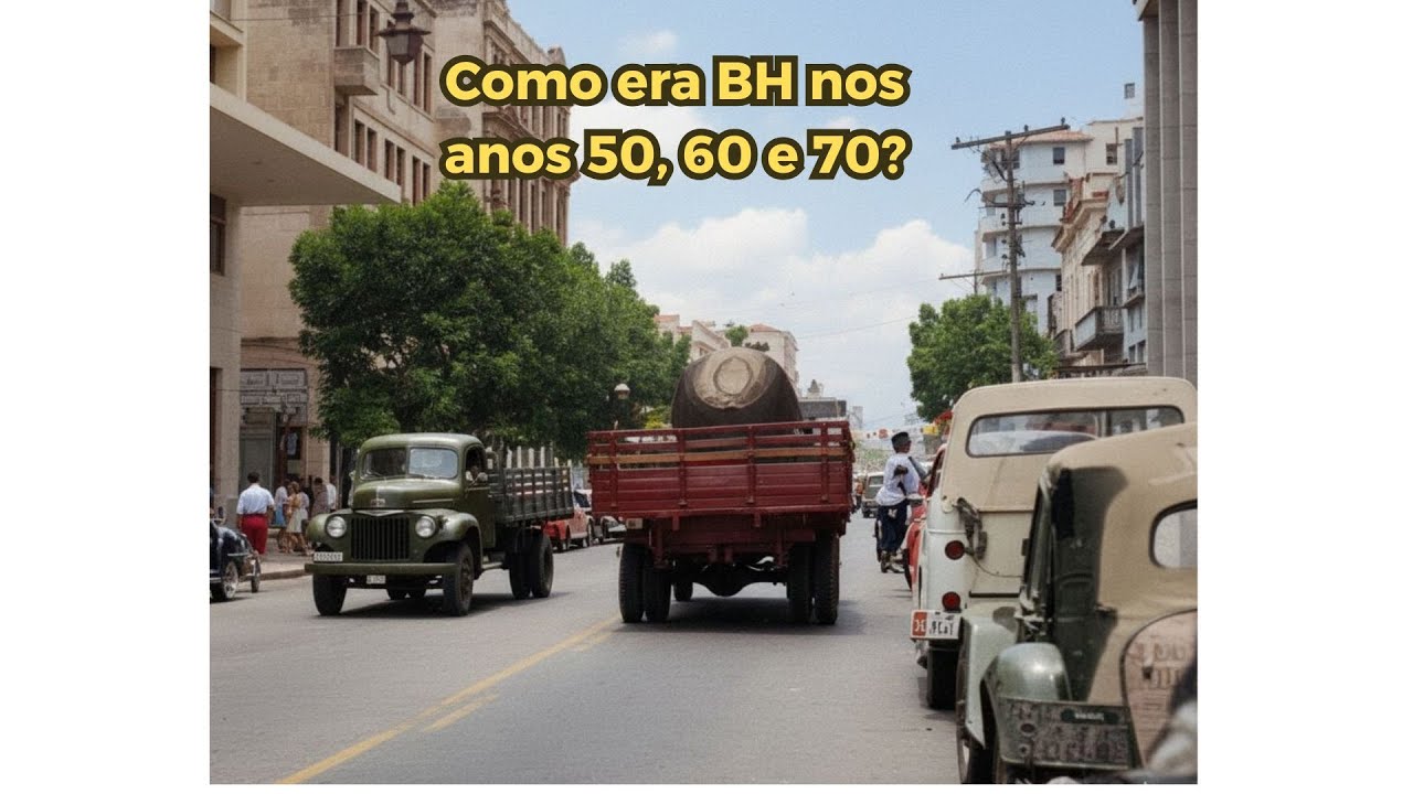 Belo Horizonte Antiga (Anos 50, 60 e 70) | Fotos Raras e Memórias de BH