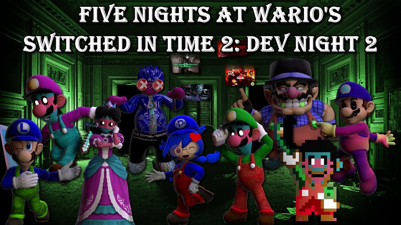 Five Nights at Wario's: Switched in Time 2: Dev Night 2 + Jumpscares